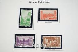 Us 1934-1984 Commemorative Collection Of 850+ Mnh Stamps F. V. $90+ In Album