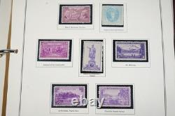 Us 1934-1984 Commemorative Collection Of 850+ Mnh Stamps F. V. $90+ In Album