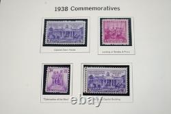 Us 1934-1984 Commemorative Collection Of 850+ Mnh Stamps F. V. $90+ In Album