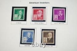 Us 1934-1984 Commemorative Collection Of 850+ Mnh Stamps F. V. $90+ In Album
