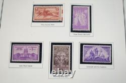 Us 1934-1984 Commemorative Collection Of 850+ Mnh Stamps F. V. $90+ In Album