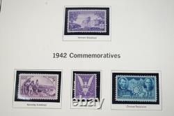 Us 1934-1984 Commemorative Collection Of 850+ Mnh Stamps F. V. $90+ In Album