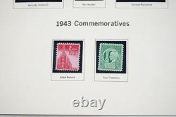 Us 1934-1984 Commemorative Collection Of 850+ Mnh Stamps F. V. $90+ In Album