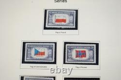 Us 1934-1984 Commemorative Collection Of 850+ Mnh Stamps F. V. $90+ In Album