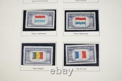 Us 1934-1984 Commemorative Collection Of 850+ Mnh Stamps F. V. $90+ In Album