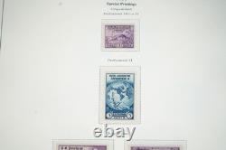 Us 1935-1981 Collection Of 940+ Stamps All Mint Stored In Album On Scott Pages