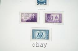 Us 1935-1981 Collection Of 940+ Stamps All Mint Stored In Album On Scott Pages