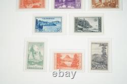 Us 1935-1981 Collection Of 940+ Stamps All Mint Stored In Album On Scott Pages