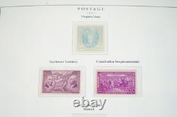 Us 1935-1981 Collection Of 940+ Stamps All Mint Stored In Album On Scott Pages