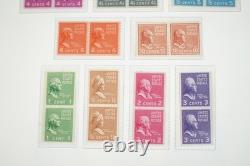 Us 1935-1981 Collection Of 940+ Stamps All Mint Stored In Album On Scott Pages
