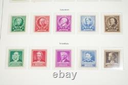Us 1935-1981 Collection Of 940+ Stamps All Mint Stored In Album On Scott Pages