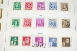 Us 1935-1981 Collection Of 940+ Stamps All Mint Stored In Album On Scott Pages
