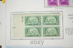 Us 1950-1960 Collection Of 150+ Pl Blocks & 1 Sheet All Mint In White Ace Album