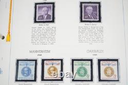 Us 1958-1974 Commemorative Collection Of 390+ Mint Stamps In White Ace Album