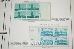 Us 1959-1971 Collection Of 275+ Mint Plate Blocks Stored In Minkus Album