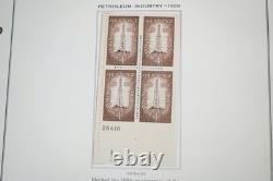 Us 1959-1971 Collection Of 275+ Mint Plate Blocks Stored In Minkus Album