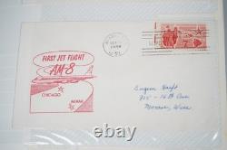 Us 1959-1989 Collection Of Nearly 300 First Flight Covers Stored In Photo Album
