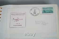 Us 1959-1989 Collection Of Nearly 300 First Flight Covers Stored In Photo Album