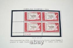 Us 1961-1970 Collection Of 200 Mint Plate Blocks Stored In Album