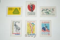 Us 1965-1984 Collection Of 825+ Mint Stamps Stored In Light House Album