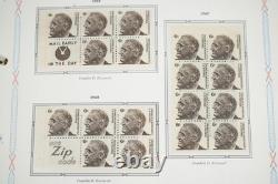 Us 1968-1995 Collection Of 130+ Booklet Panes Mint Never Hinged In Album