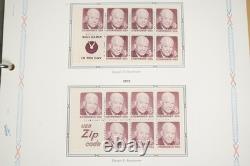 Us 1968-1995 Collection Of 130+ Booklet Panes Mint Never Hinged In Album