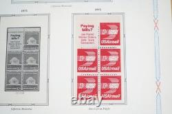 Us 1968-1995 Collection Of 130+ Booklet Panes Mint Never Hinged In Album