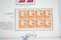 Us 1968-1995 Collection Of 130+ Booklet Panes Mint Never Hinged In Album