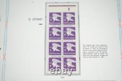 Us 1968-1995 Collection Of 130+ Booklet Panes Mint Never Hinged In Album