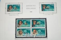 Us 1988-1991 Stamp Collection Of 150 Mostly Mint Nh Stamps White Ace Album