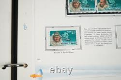 Us 1988-1991 Stamp Collection Of 150 Mostly Mint Nh Stamps White Ace Album