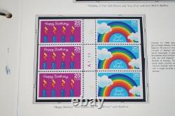 Us 1988-1991 Stamp Collection Of 150 Mostly Mint Nh Stamps White Ace Album