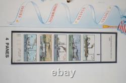 Us 1988-1991 Stamp Collection Of 150 Mostly Mint Nh Stamps White Ace Album