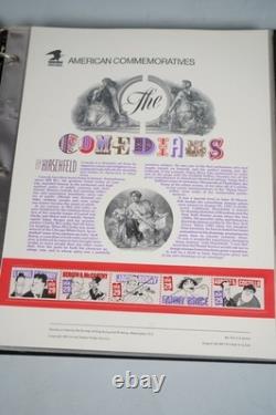 Us 1991-1994 Collection Of 70 Commemorative Panels Mnh In Album