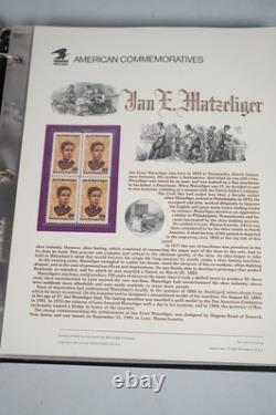 Us 1991-1994 Collection Of 70 Commemorative Panels Mnh In Album