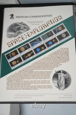 Us 1991-1994 Collection Of 70 Commemorative Panels Mnh In Album