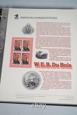 Us 1991-1994 Collection Of 70 Commemorative Panels Mnh In Album