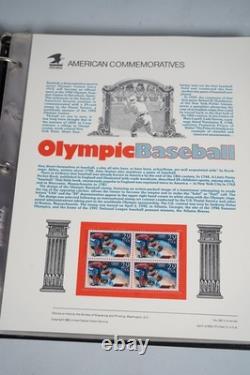 Us 1991-1994 Collection Of 70 Commemorative Panels Mnh In Album