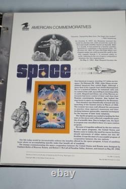 Us 1991-1994 Collection Of 70 Commemorative Panels Mnh In Album