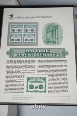 Us 1991-1994 Collection Of 70 Commemorative Panels Mnh In Album