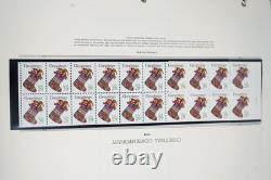 Us 1994-2001 Collection Of 100+ Mint Booklet Panes Stored In White Ace Album