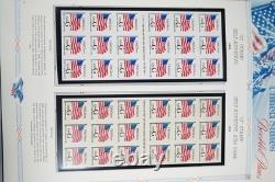 Us 1994-2001 Collection Of 100+ Mint Booklet Panes Stored In White Ace Album