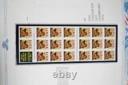 Us 1994-2001 Collection Of 100+ Mint Booklet Panes Stored In White Ace Album