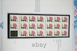 Us 1994-2001 Collection Of 100+ Mint Booklet Panes Stored In White Ace Album