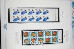 Us 1994-2001 Collection Of 100+ Mint Booklet Panes Stored In White Ace Album