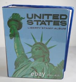 Us 1995-1997 Collection Of 200+ Stamps All Mnh Stored In Liberty Harris Album