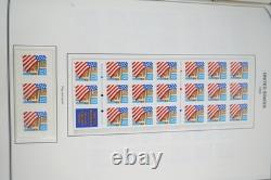 Us 1995-1997 Collection Of 200+ Stamps All Mnh Stored In Liberty Harris Album