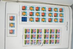 Us 1995-1997 Collection Of 200+ Stamps All Mnh Stored In Liberty Harris Album