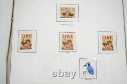 Us 1995-1997 Collection Of 200+ Stamps All Mnh Stored In Liberty Harris Album