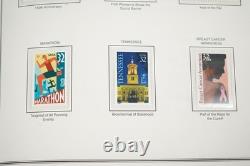 Us 1995-1997 Collection Of 200+ Stamps All Mnh Stored In Liberty Harris Album